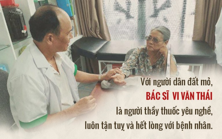 Bác sĩ Vi Văn Thái và quan điểm trong nghề