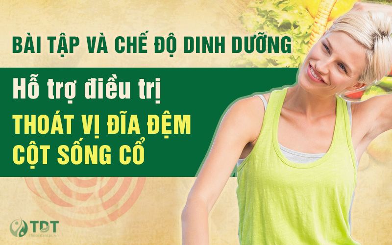 Bài tập chữa thoát vị đĩa đệm cột sống cổ