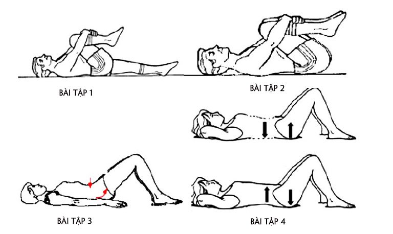 bài tập thoái hóa cột sống thắt lưng