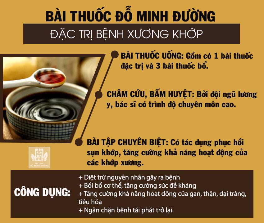 Bài thuốc đặc trị bệnh thoái hóa xương khớp của dòng họ Đỗ Minh