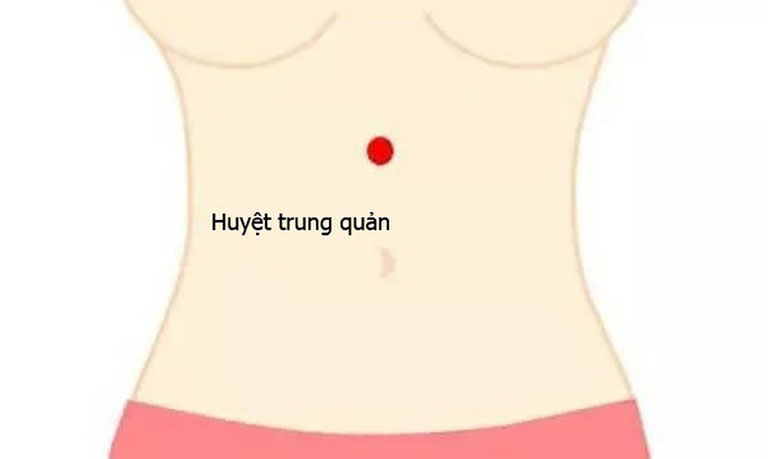 bấm huyệt trị đau thượng vị dạ dày khi đói