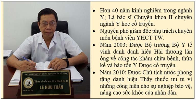Chân dung bác sĩ Lê Hữu Tuấn