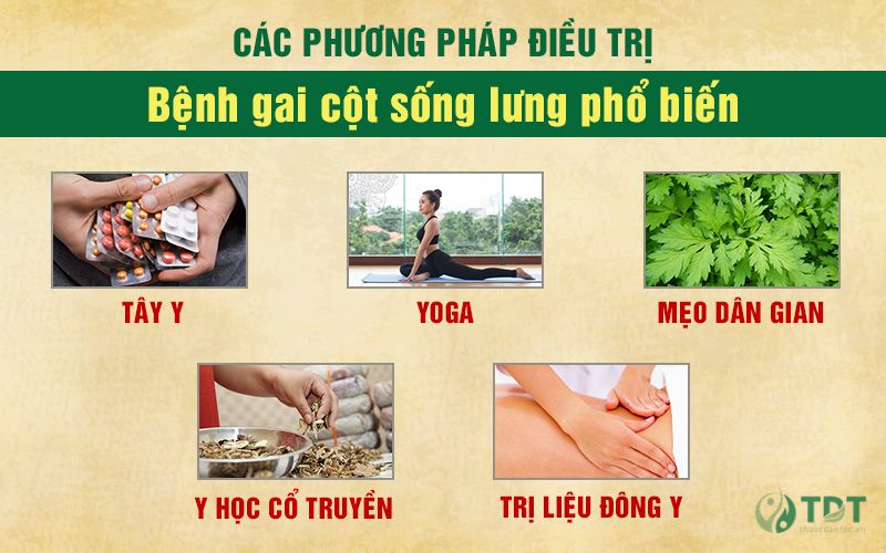 Các phương pháp điều trị gai cột sống lưng