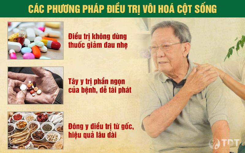 Các phương pháp điều trị vôi hoá cột sống hiệu quả