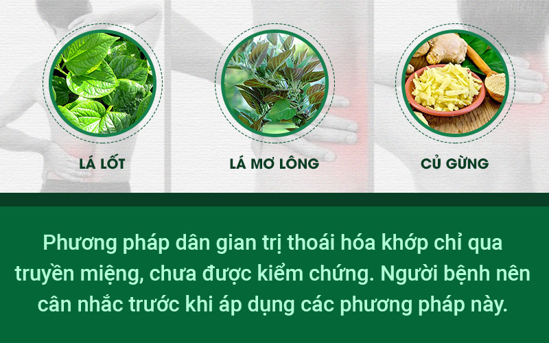 trị thoái hóa khớp bằng dân gian