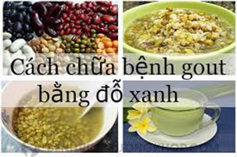 Cách chữa bệnh gút bằng đỗ xanh tại nhà