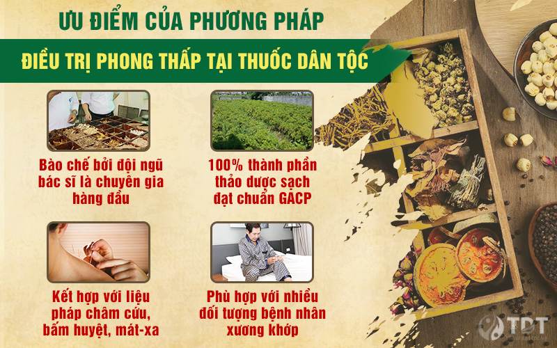 phương pháp điều trị phong thấp tại Thuốc dân tộc