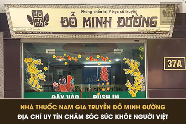 Nhà thuốc Đỗ Minh Đường – Cơ sở khám, chữa bệnh thoái hóa xương khớp bằng y học cổ truyền