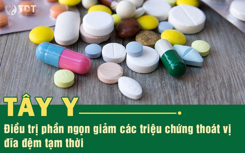 Điều trị thoát vị đĩa đệm bằng thuốc Tây