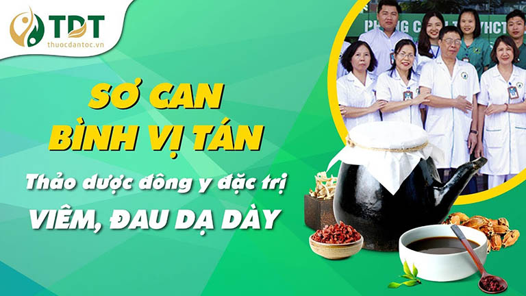 Bài thuốc Sơ can Bình vị tán đặc trị bệnh dạ dày