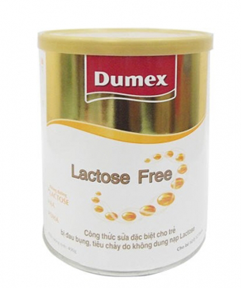 Sữa Dumex Lactose Free giúp làm giảm các triệu chứng không dung nạp Lactose ở trẻ