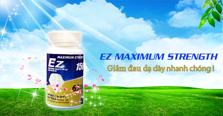 Ez Maximum Strength có tác dụng hỗ trợ làm giảm các vấn đề liên quan đến dạ dày