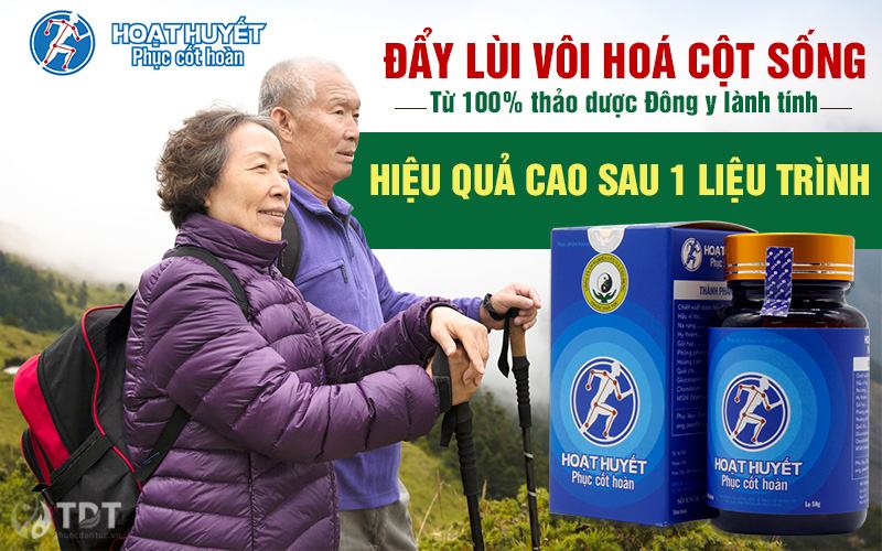 Hoạt huyết phục cốt hoàn chữa vôi hoá cột sống