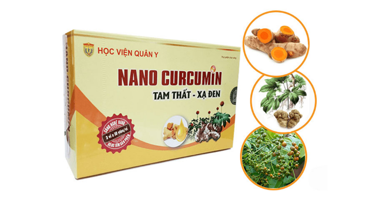 Nano Curcumin được bào chế từ các loại dược liệu tự nhiên.