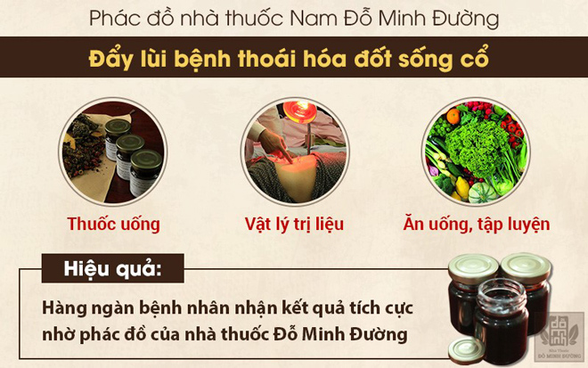 Phác đồ chữa thoái hóa đốt sống cổ bằng thuốc nam tại nhà thuốc Đỗ Minh Đường