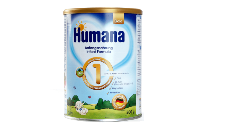 Sữa Humana Gold là dòng sữa dành cho trẻ táo bón từ 0 đến 3 tuổi trở lên.