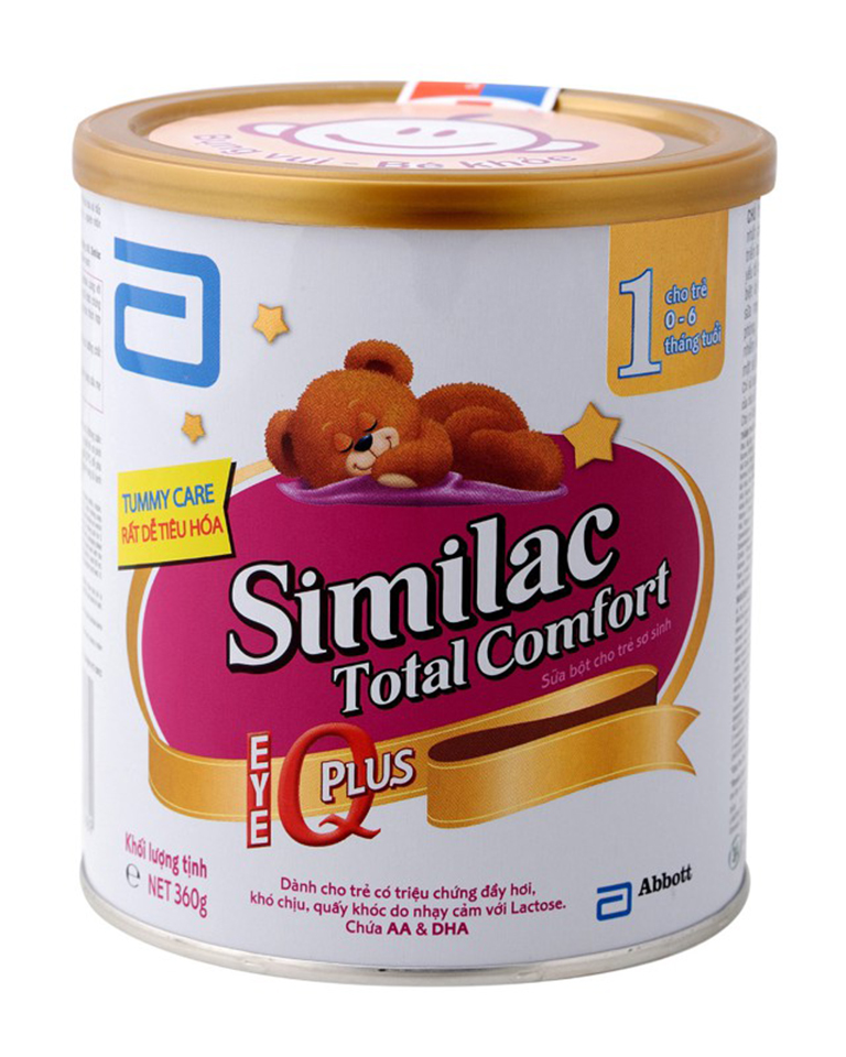 Simlac Gain Plus Total Confort được chuyên gia khuyên dùng cho trẻ kém dung nạp Lactose