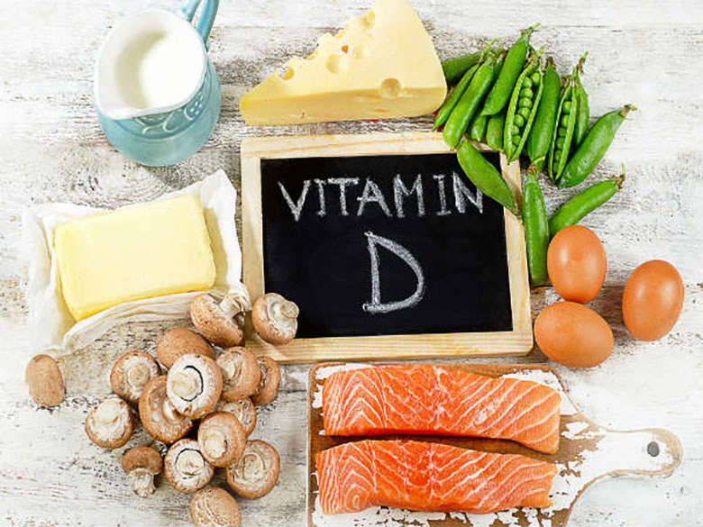 người bị thoái hóa đốt sống cổ nên ăn các thực phẩm giàu vitamin D