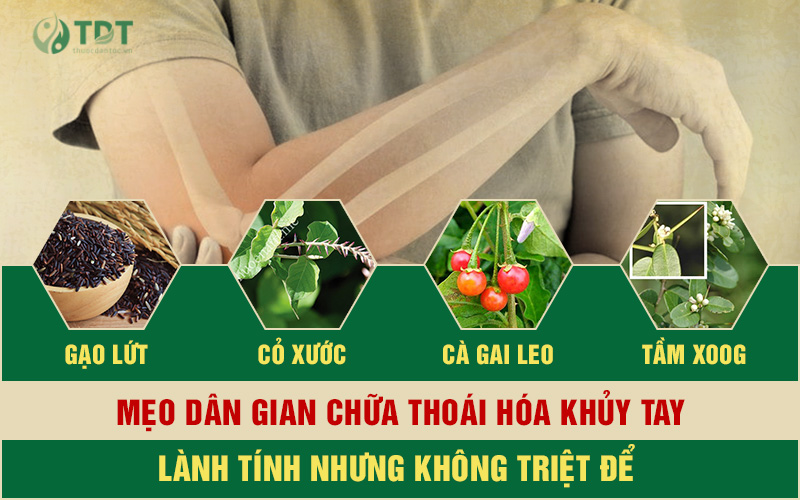 Chữa thoái hóa khủy tay tại nhà