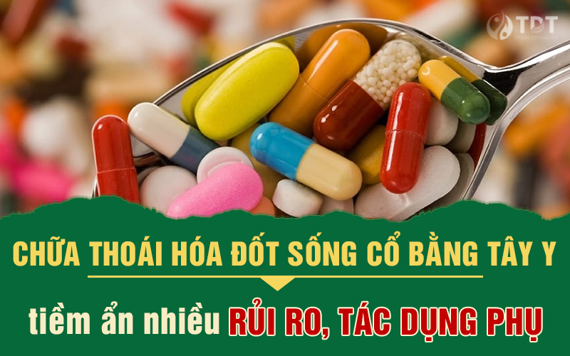 Chữa thoái hóa đốt sống cổ bằng Tây y