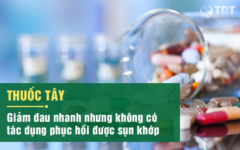 Chữa thoái hóa khớp vai bằng Thuốc tây