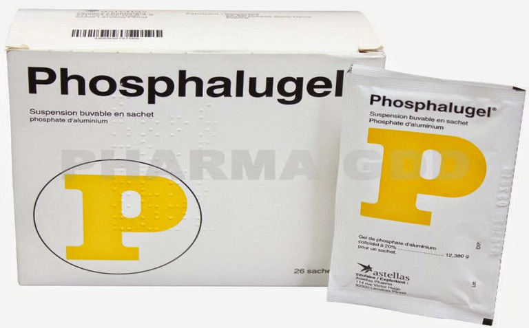 Thuốc trị đau dạ dày Phosphalugel