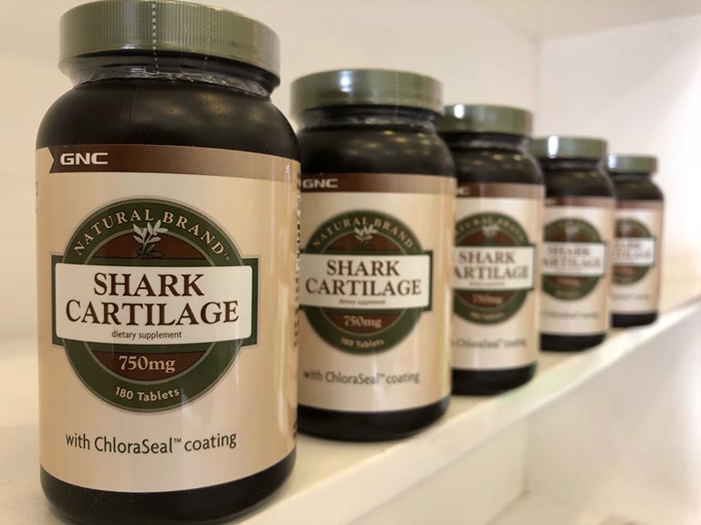 thuốc trị đau lưng của Mỹ GNC Shark Cartilage 