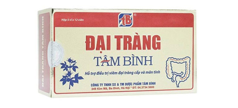 thuốc trị viêm đại tràng Đại Tràng Tâm Bình