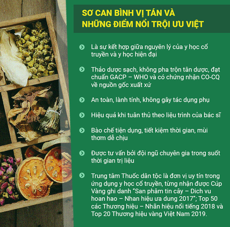 Ưu điểm vượt trội tạo nên hiệu quả chữa bệnh cao